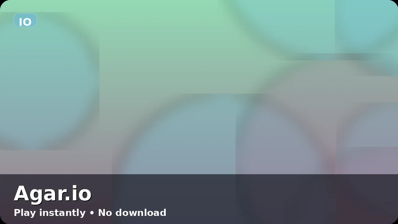 Agar.io — free browser game