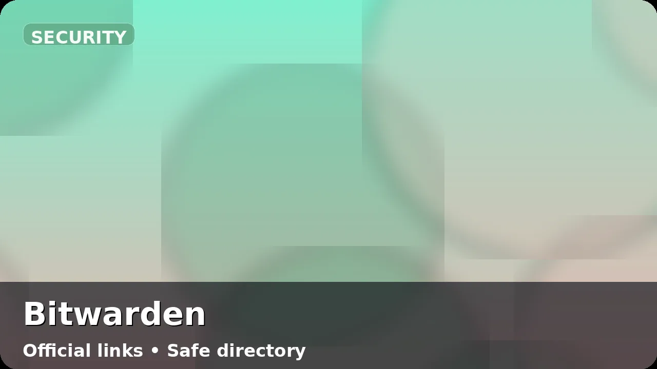 Bitwarden free download