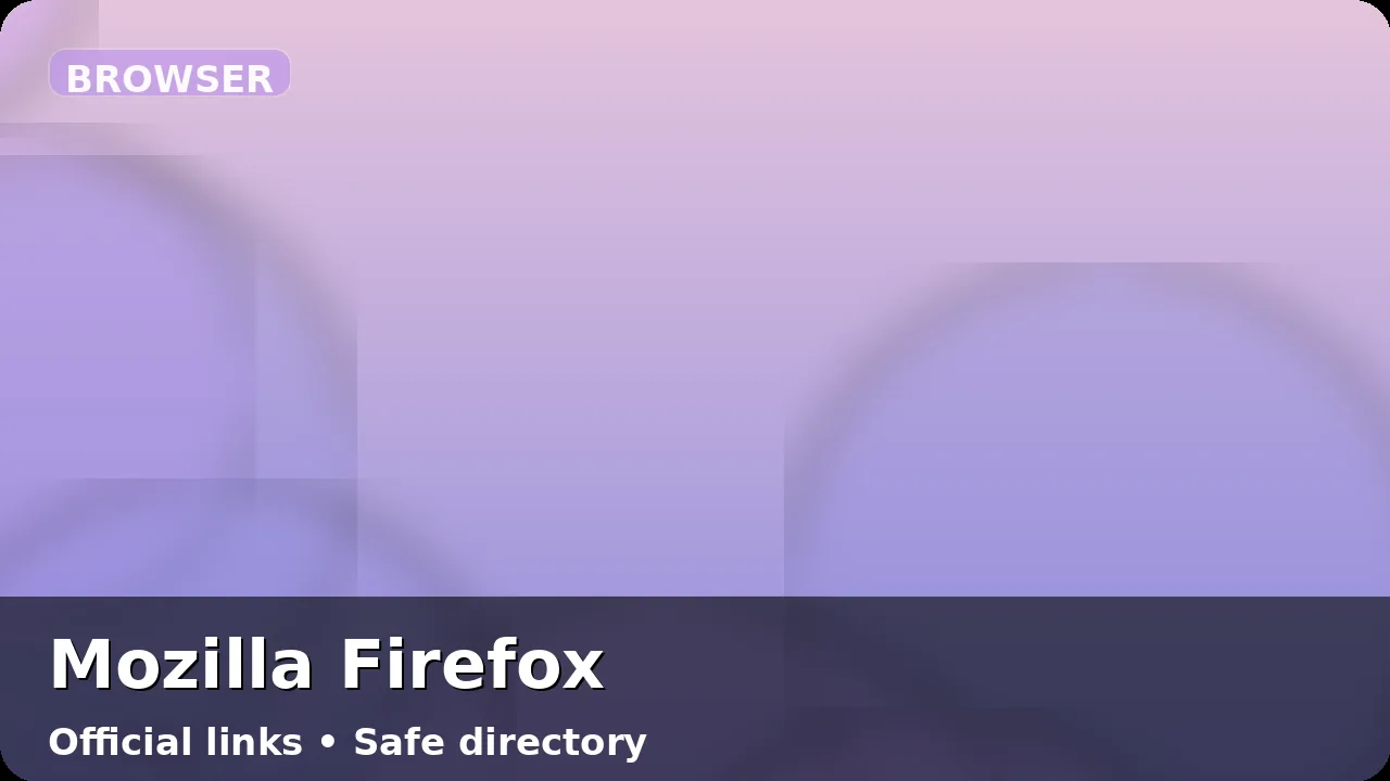 Mozilla Firefox download