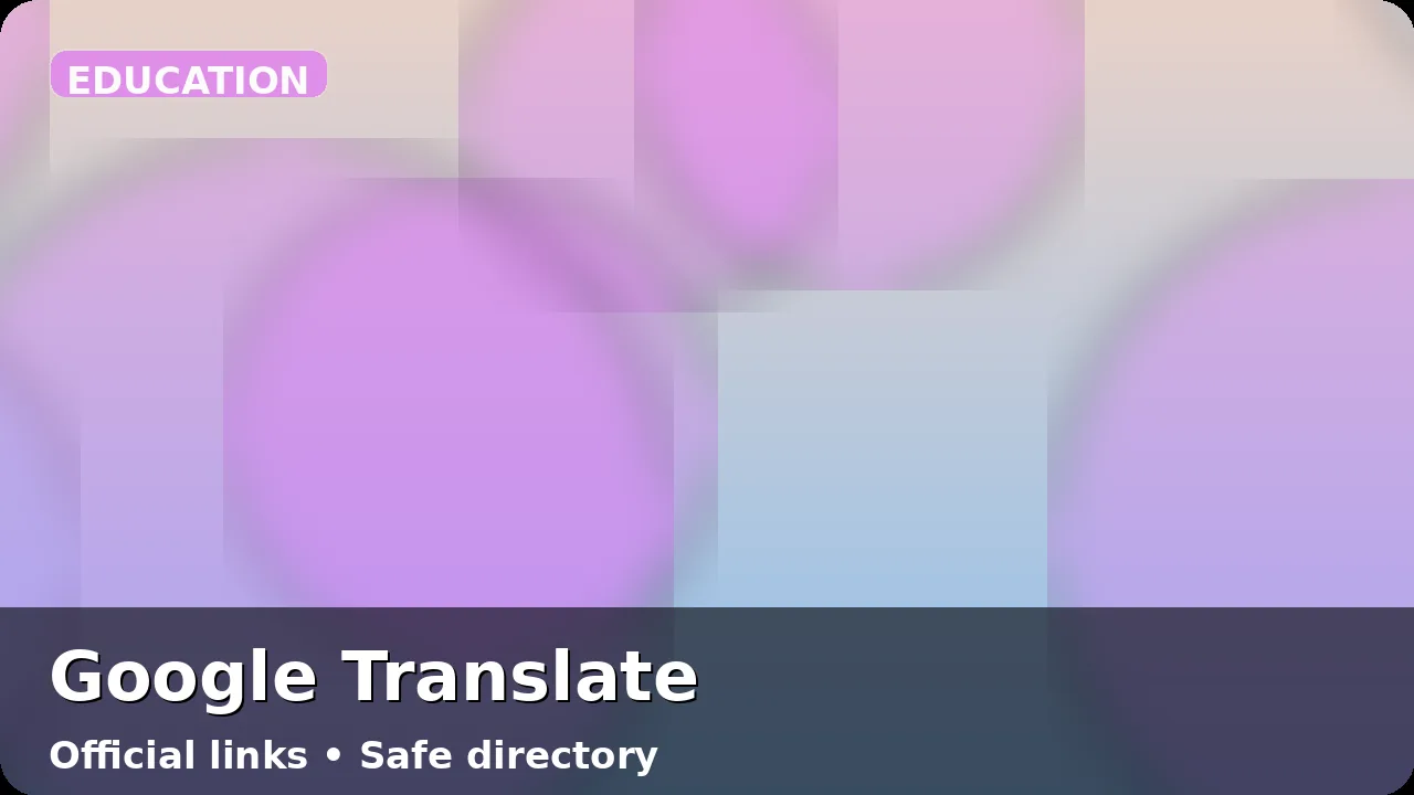 Google Translate thumbnail