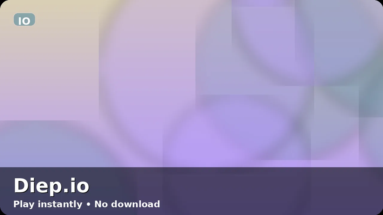 Diep.io — free browser game