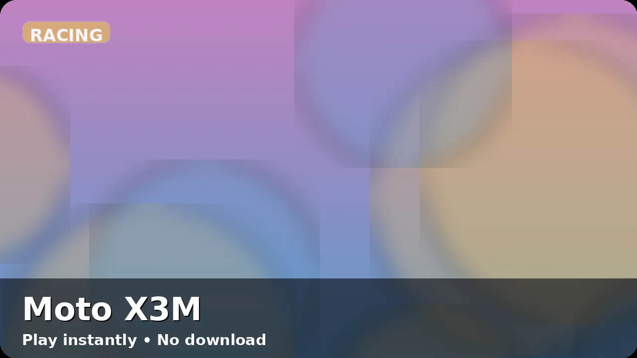 Moto X3M — free browser game