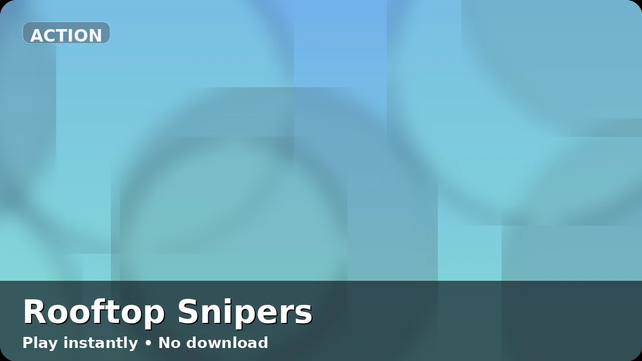 Rooftop Snipers — free browser game