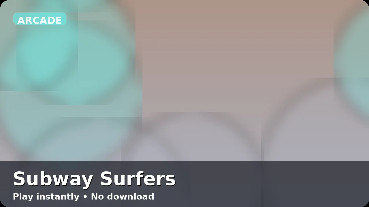 Subway Surfers — free browser game