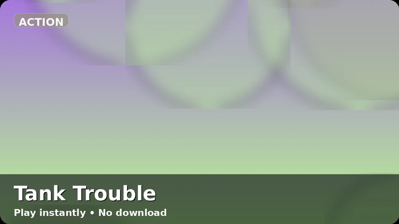 Tank Trouble — free browser game