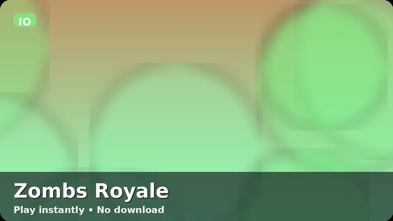 Zombs Royale — free browser game
